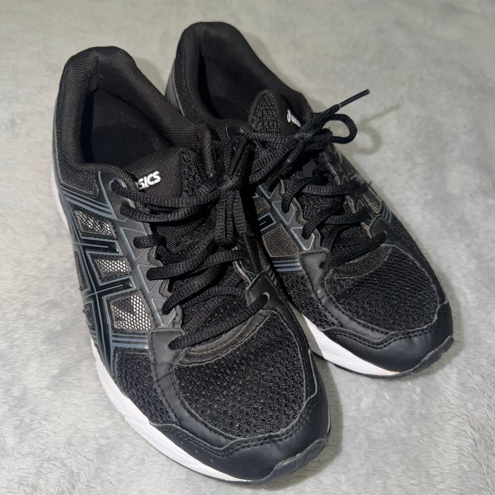 Asics Gel-Contend 4 Black Grey Men’s 9 Running Shoes